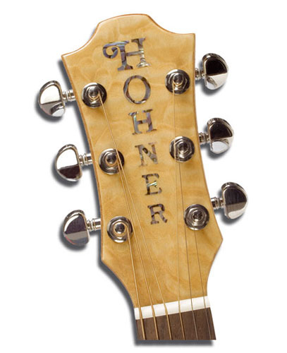Головка грифа акустической гитары