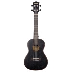 HH-2300 Mahogany Series Укулеле концертный, с чехлом, черный, Cascha